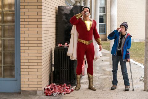 Shazam!, Zachary Levi, Asher Angel