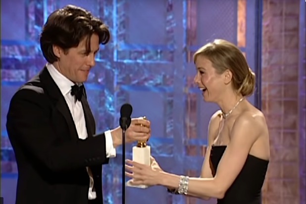 Renee Zellweger Hugh Grant Golden Globes