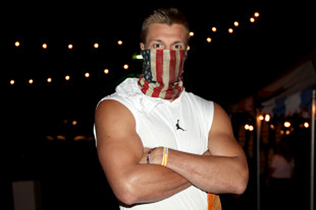 Rob Gronkowski Stagecoach Neon Carnival