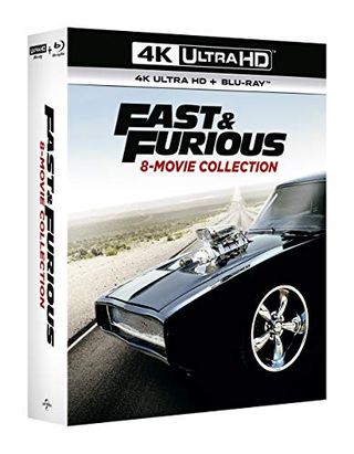 Fast & Furious 1-8 (4K + Blu-ray) [2019] [Region Free]