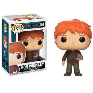 Harry Potter: Ron Weasley with Scabbers Pop! Vinyl Figure