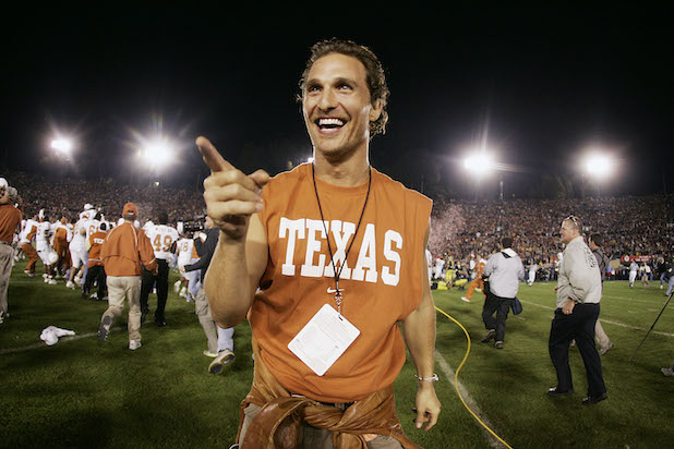 Matthew McConaughey 2005 Texas Rose Bowl