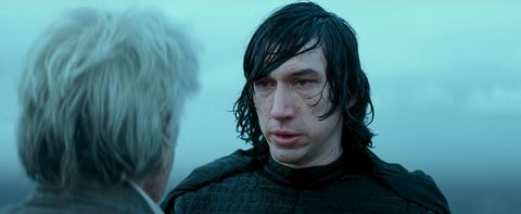 adam driver as ben solo in star wars the rise of skywalker