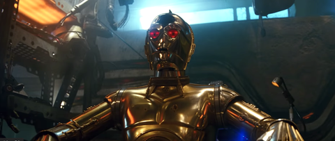 C-3PO red eyes - Star Wars: The Rise of Skywalker