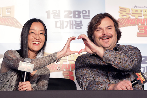 Jennifer Yuh Nelson Jack Black Kung Fu Panda 2