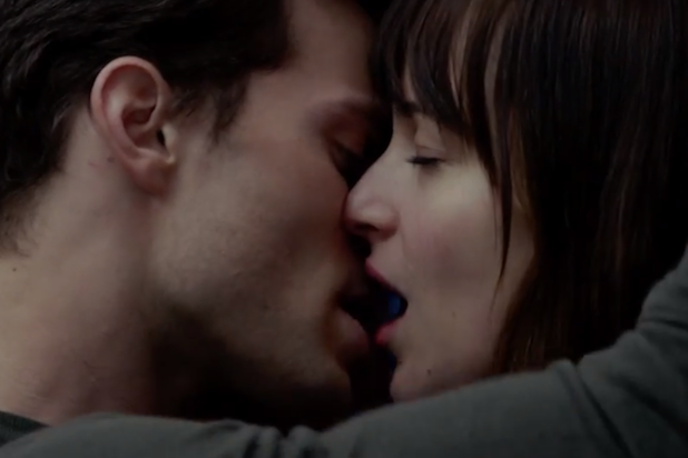 Fifty Shades of Grey Elevator Kiss