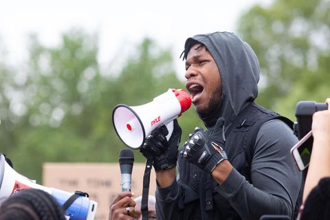 john boyega at black lives matter london protests