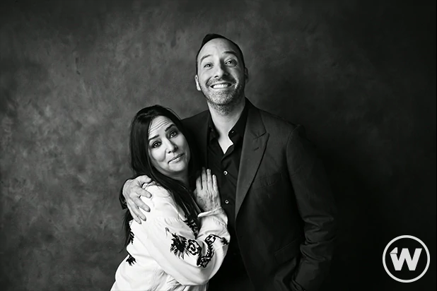 Pamela Adlon and Tony Hale, TheGrill