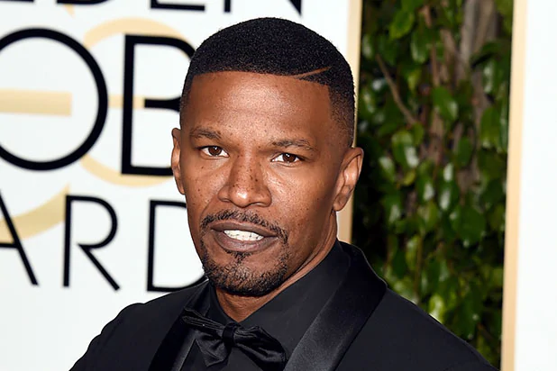 Jamie Foxx at the Golden Globes Sony