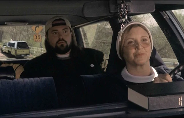 carrie fisher jay silent bob