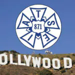 Hollywood sign IATSE